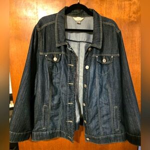 Women's Denim Jacket with Button Details